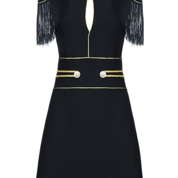 Adina Tassels Bandage Dress - Picture 2 of 3